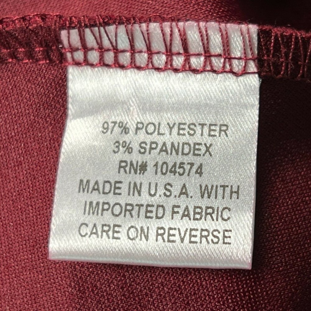 New The Vanity Room Pullover Shirt Dress Women's XSP Port Wine Bell Slee… - Picture 8 of 8